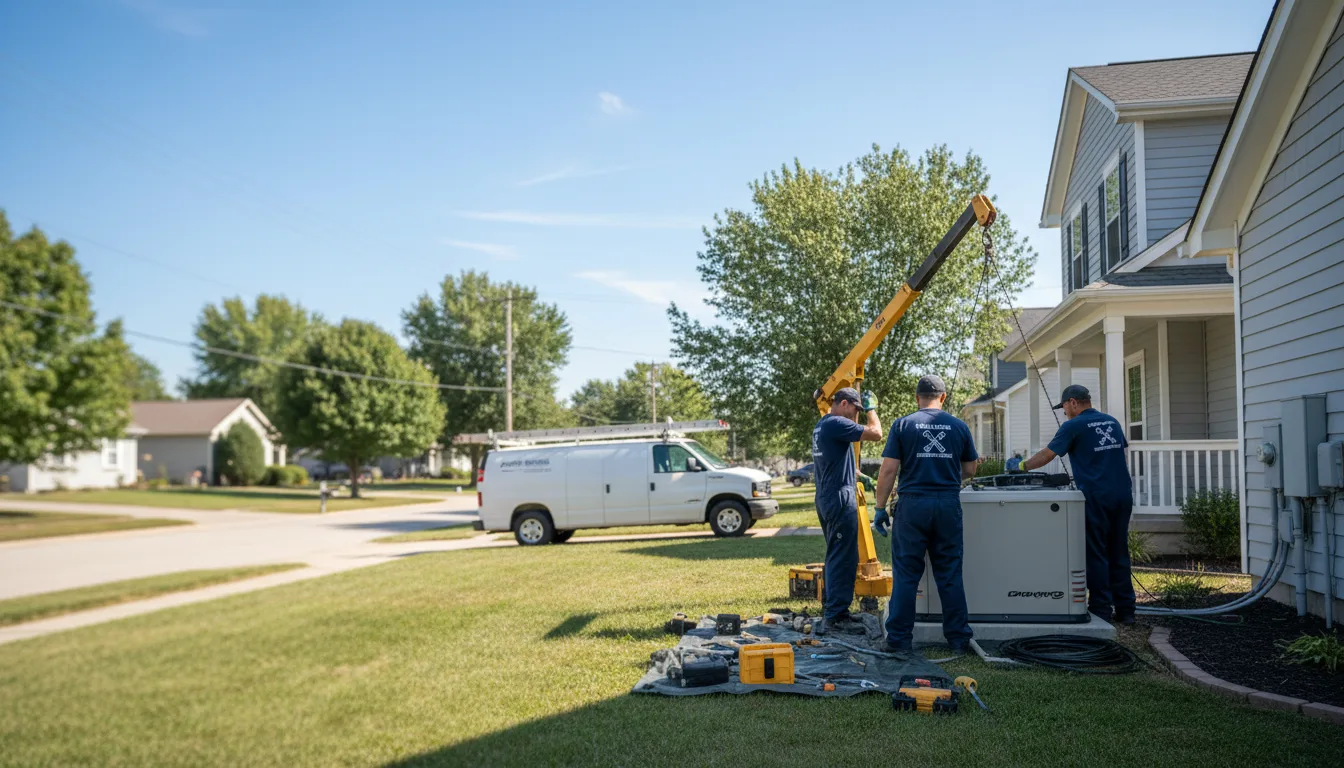 Generator Installation in Brownfield, TX near me
